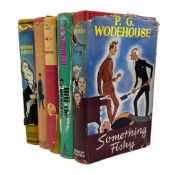 WODEHOUSE, P. G. 1950-70 FIVE P. G. WODEHOUSE NOVELS WITH DUST WRAPPERS, THREE 1ST EDITIONS