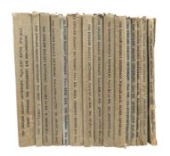 DIALECT. 1898-1905 THE ENGLISH DIALECT DICTIONARY FIFTEEN ISSUES IN THE ORIGINAL PAPER WRAPS