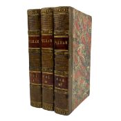 BULWER-LYTTON, EDWARD. 1828 PELHAM, OR, THE ADVENTURES OF A GENTLEMAN, 1ST EDITION