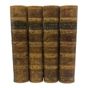 MACFARLANE, CHARLES; THOMSON, THOMAS: 1862 THE COMPREHENSIVE HISTORY OF ENGLAND, 4VOLS