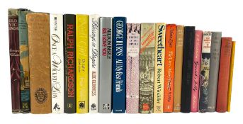 A COLLECTION OF BOOKS OF THEATRE INTEREST - MILTON BERLE, BUD FLANAGAN, ET AL.