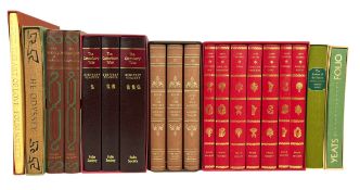 FOLIO SOCIETY: INC. WORKS BY JANE AUSTEN, CHAUCER, YEATS, THOMAS HARDY ETC.
