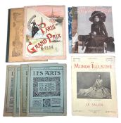 A COLLECTION OF FRENCH MAGAZINES FROM THE LATE 19TH & EARLY 20TH CENTURY