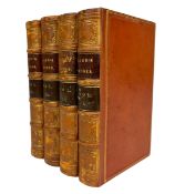 LAMB, CHARLES: 1855 THE WORKS OF CHARLES LAMB, IN FOUR VOLUMES
