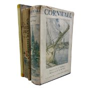 1928-32 A COLLECTION OF BOOKS ON CORNWALL FROM THE 1920s & 1930s