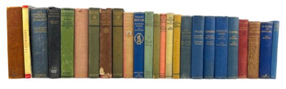 A LARGE COLLECTION OF CLOTH-BOUND TOPOGRAPHICAL BOOKS ON BRITISH COUNTIES AND CITIES