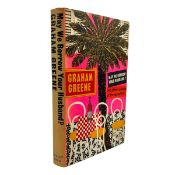 GREENE, GRAHAM -1967 MAY WE BORROW YOUR HUSBAND? FIRST EDITION