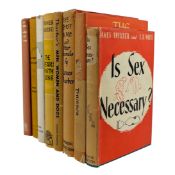 THURBER, JAMES 1944-62 - A COLLECTION OF WORKS BY JAMES THURBER, FIRST EDITIONS