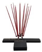 JENS QUISTGAARD FOR DANSK DESIGNS - CAST IRON SPIDER CANDLESTICK