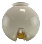 MAZZEGA - MURANO - 1960S RETRO ITALIAN GLASS LIGHT SHADE