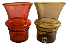 JOHN & CO - SWEDISH DESIGNER GLASS VASES