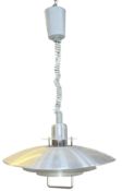 BELID LIGHTING - SCANDINAVIAN RETRO CHROME RISE & FALL CEILING LAMP