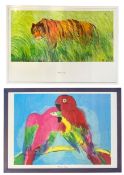 AFTER WALASSE TING - PAIR OF 1990S INTERIOR PRINTS