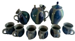 JULIA LAND - SELECTION OF STUDIO ART POTTERY TABLEWARE'S