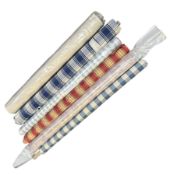 DESIGNER FABRIC - SELECTION OF SIX FABRIC ROLLS