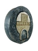 TROIKA POTTERY - 1970S CORNISH STUDIO ART POTTERY WHEEL VASE