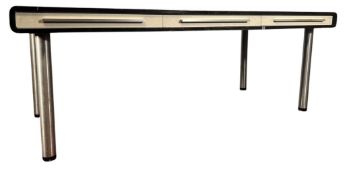 DYRLUND OF DENMARK - LARGE EXECUTIVE WRITING TABLE DESK