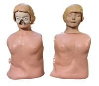 RESCUE ANNE BY ASMUND S. LAERDAL, NORWAY - TWO CPR TEACHING DOLLS