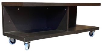 HABITAT - ARLIS - EARLY 2000S DARK WOOD MEDIA UNIT