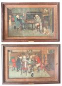AFTER CECIL ALDIN - REVOKED & MATED - TWO 20TH CENTURY COLOURED PRINTS ON PAPER