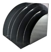 TERENCE CONRAN X HABITAT - CRAYONNE - PAIR OF CIRCA 1970S PLASTIC RECORDS RACKS