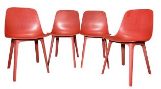 LOFGREN & PETTERSSON FOR IKEA - ODGER - FOUR DINING CHAIRS