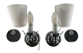 FIRED EARTH - PERLA RANGE - PAIR OF BATHROOM LIGHTS