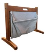 BRDR FURBO, SPOTTRU - MID CENTURY DANISH MAGAZINE RACK