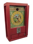 THE GYPSY - EARLY 20TH CENTURY 1920S PENNY ARCADE FORTUNE TELLER MACHINE