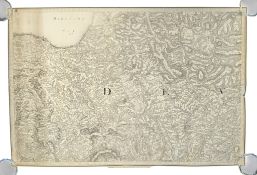 LOCAL BRISTOL INTEREST - 19TH CENTURY FIVE-PART MAP