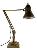 HERBERT TERRY - MODEL 1227 - PRE-WAR TWO-STEP ANGLEPOISE DESK LAMP