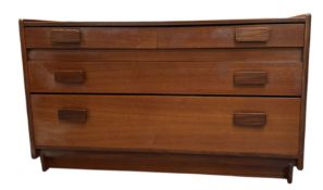 WHITE & NEWTON - MID CENTURY TEAK CHEST OF DRAWERS