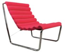 MICHEL BOYER - RETRO 1970S FRENCH DESIGNER SLING CHAIR