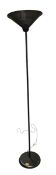 HABITAT - RETRO MID TO LATE 20TH CENTURY BLACK METAL FLOOR LAMP