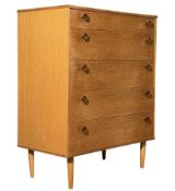 AVALON - MID CENTURY TEAK CHEST OF DRAWERS