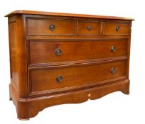 BRIGITTE FORESTIER - MODERN DESIGNER CHERRY WOOD CHEST
