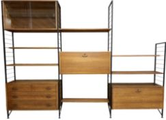 STAPLES - LADDERAX - THREE BAY MODULAR WALL UNIT