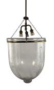 EARLY TO MID 20TH CENTURY REGENCY MANNER HUNDI CLOCHE LIGHT
