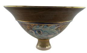 BARBARA & MICHAEL HAWKINS FOR PORT ISAAC POTTERY - LARGE CARP BOWL