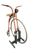 MONACO, LONDON - OLD ENGLISH PENNY FARTHING BIKE