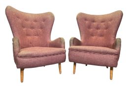 ERNEST RACE - DA1 MODEL - PAIR OF MID CENTURY ARMCHAIRS