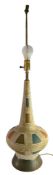 QUARTITE CREATIVE CORPS - VINTAGE STUDIO ART POTTERY LAMP BASE