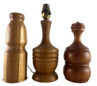 SELECTION OF RETRO 20TH CENTURY TABLE LAMPS