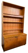 MID CENTURY DANISH-INFLUENCED TEAK BOOKCASE