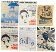 BATH & BRISTOL INTEREST - SELECTION OF SIX ARTS POSTERS
