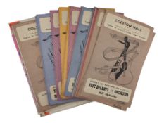 COLSTEN HALL - A LARGE COLLECTION OF 1950S RELATED JAZZ CONCERT PROGRAMMES