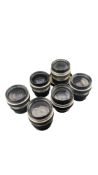 CARL ZEISS, GERMANY - SIX VINTAGE WERRA LENSES