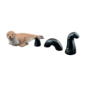 CIRCA 1970S AYNSLEY PORCELAIN SEAL & AVIEMORE LOCH NESS MONSTER