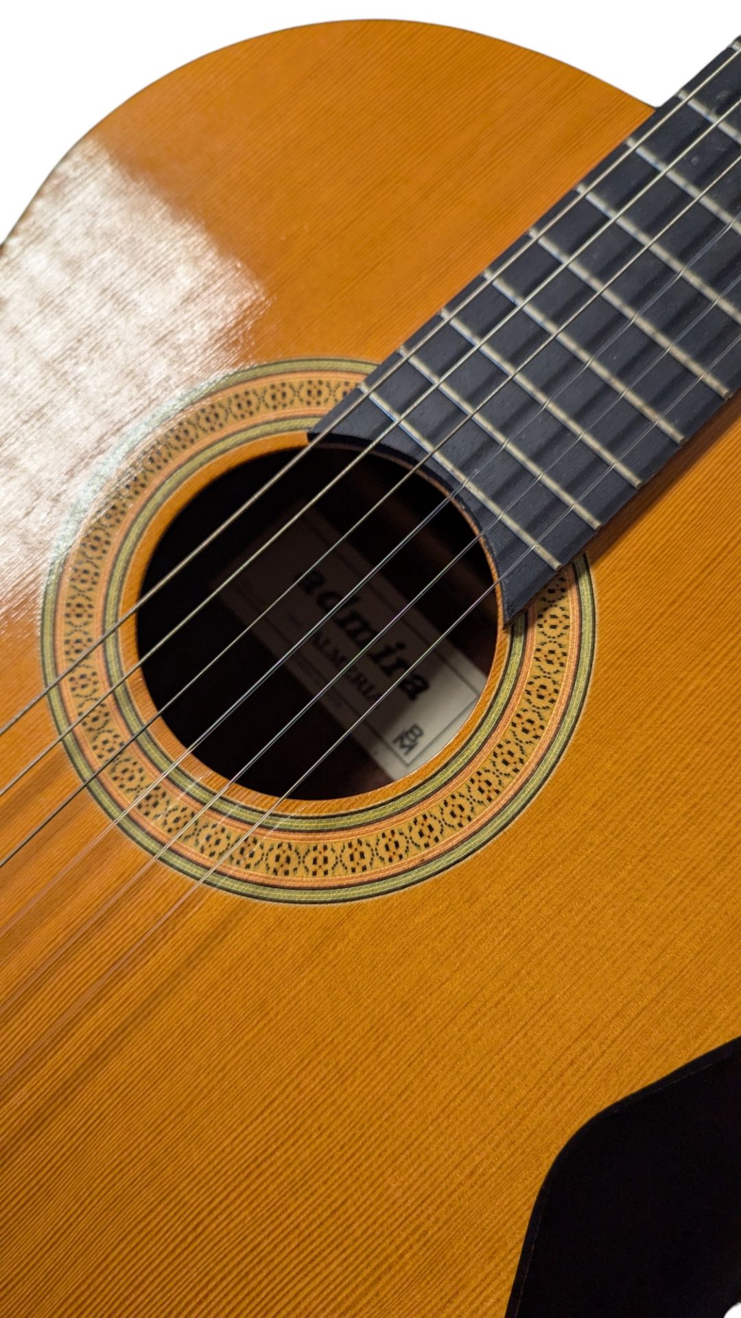 TWO VINTAGE SPANISH STYLE ACOUSTIC GUITARS - Image 5 of 5