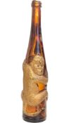 VINTAGE MID 20TH CENTURY CIRCA 1950S MONKEY GLASS BOTTLE
